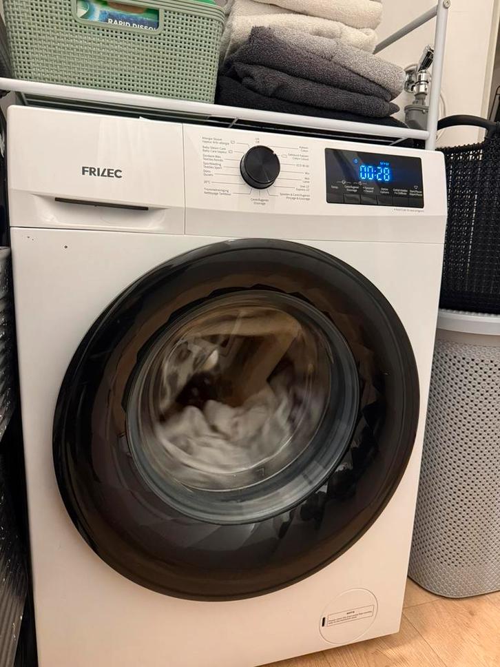 Frilec wasmachine, Witgoed en Apparatuur, Wasmachines, Zo goed als nieuw, Minder dan 85 cm, 1200 tot 1600 toeren, Ophalen