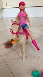 Barbie met Paard en Accessoires, Ophalen of Verzenden, Gebruikt, Barbie