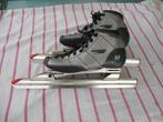 Powerslide Raps Axle mt 43 klapschaatsen gerond en geslepen., Klapschaats, Gebruikt, Ophalen of Verzenden, Raps