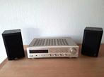 Denon DRA-435R Stereo Receiver + 2 boxen, Audio, Tv en Foto, Versterkers en Receivers, Gebruikt, Denon, Ophalen of Verzenden, 60 tot 120 watt