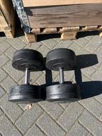 2 x 42 kg technogym dumbbells dumbell set gewichten, Dumbbell, 2 x 42 kg, Ophalen of Verzenden, Dumbbels