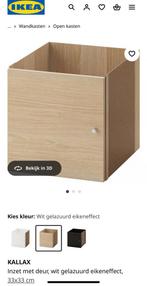Ikea Kallax 2x inzet deurtjes, Huis en Inrichting, Kasten | Overige, Ophalen of Verzenden, Gebruikt