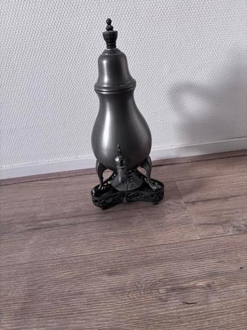 Antieke Tinnen Kraantjeskan/Droppelmina beschikbaar voor biedingen
