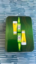 Heineken kaartdorl in blikken doosje, Verzenden, Zo goed als nieuw