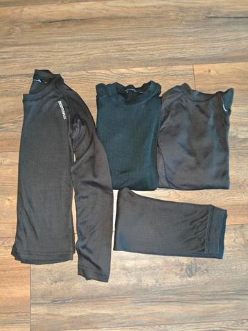 Mountainpeak Thermokleding  3x shirts en 1 broek Maat 164 beschikbaar voor biedingen