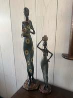 Afrikaanse Vrouwen Beelden Set, Antiek en Kunst, Ophalen