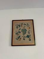 Lijst met print, Ophalen of Verzenden, Zo goed als nieuw, Hout, Minder dan 50 cm