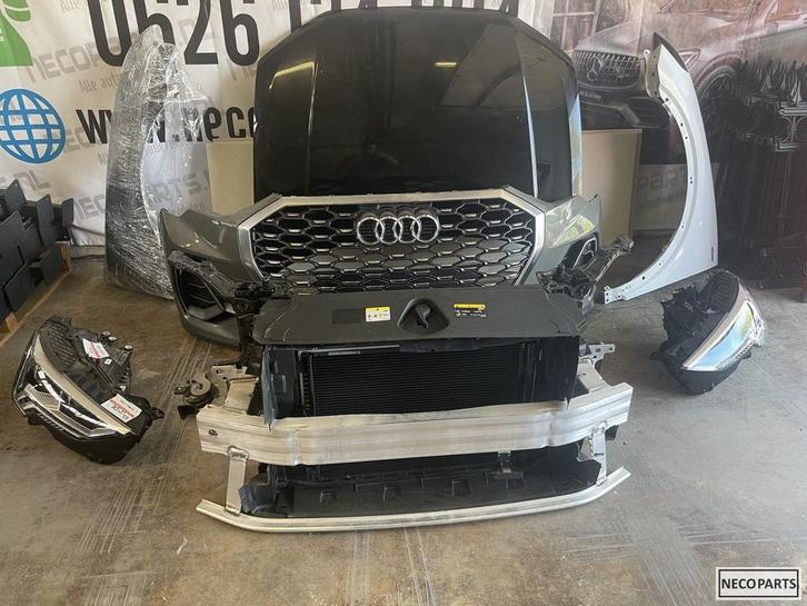 AUDI Q3 83A VOORKOP S LINE BUMPER MOTORKAP KOELERPAKKET, Auto-onderdelen, Carrosserie en Plaatwerk, Achterklep, Audi, Achter, Gebruikt