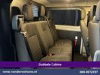 Ford Transit Custom 2.0 TDCI 130pk L2H1 Dubbele Cabine Euro6, Auto's, Bestelauto's, Voorwielaandrijving, 4 cilinders, 2530 kg