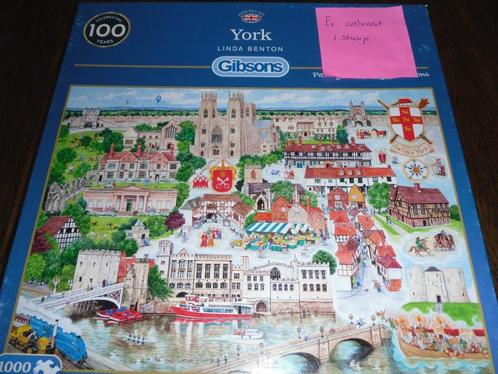 Legpuzzel div. 1000 stukjes 6 stuks, Hobby en Vrije tijd, Denksport en Puzzels, Zo goed als nieuw, Legpuzzel, Ophalen