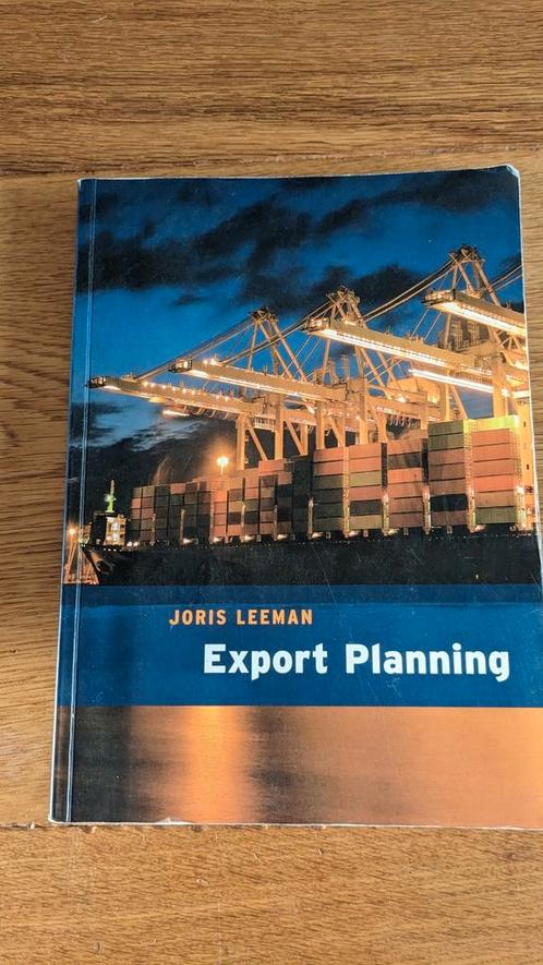 Joris Leeman - Export Planning, Boeken, Schoolboeken, Zo goed als nieuw, Engels, Ophalen of Verzenden