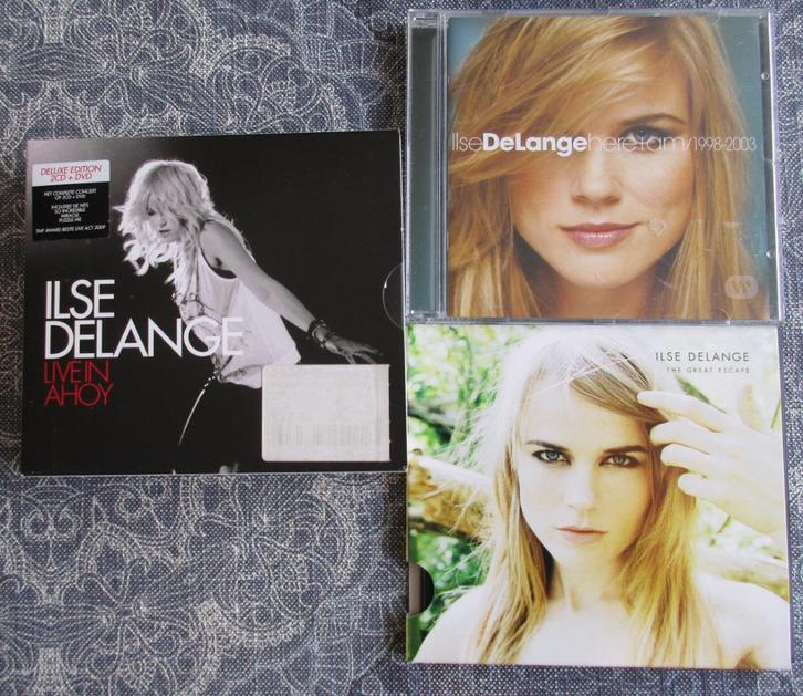 cds van Ilse de Lange - Here I am / The great Escape à 1,00, Cd's en Dvd's, Cd's | Pop, Zo goed als nieuw, 1980 tot 2000, Ophalen of Verzenden