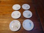 6 vintage gebaksbordjes, Hutschenreuther Selb, la Boheme, Antiek en Kunst, Antiek | Servies los, Ophalen of Verzenden