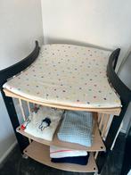 Houtkkeur met zwarte stokke commode, Kinderen en Baby's, Kinderkamer | Commodes en Kasten, Ophalen, Gebruikt, 50 tot 70 cm, 90 tot 105 cm