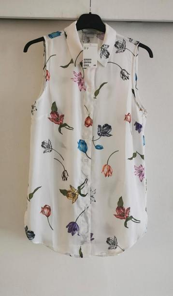 H&M blouse met bloemenprint mt. 36/38  beschikbaar voor biedingen