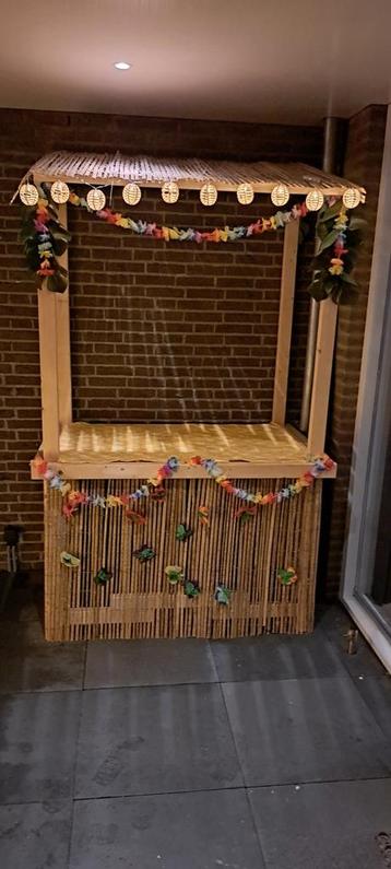 Tropische Bar voor Feestje. Licht cijfers 50. beschikbaar voor biedingen