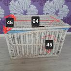 Mand rietenmand wit, Ophalen, Gebruikt, 50 tot 100 cm, Minder dan 50 cm