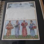 oude map met 79 telegrammen / gelukstelegram, Ophalen