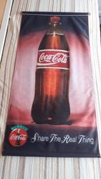 Coca-Cola Reclamebanner, Ophalen of Verzenden, Zo goed als nieuw, Reclamebord