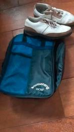 dames golfschoenen 39 met tas, Sport en Fitness, Golf, Ophalen of Verzenden, Zo goed als nieuw, Schoenen