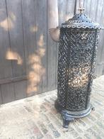 Antiek gietijzeren kacheltje, Huis en Inrichting, Kachels, Ophalen, Gebruikt, Houtkachel, Vrijstaand