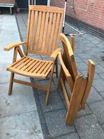 Tuinset tuinstoelen, Ophalen of Verzenden, Zo goed als nieuw, Teakhout