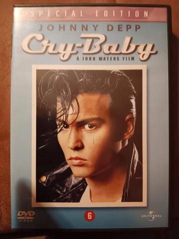 Cry baby dvd Johnny Depp nieuw staat  beschikbaar voor biedingen