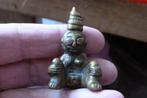Thaise amulet - phra Ngan red eyes paladkik- gain wisdom, Overige materialen, Gebruikt, Overige voorstellingen, Bruin
