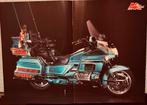 Poster 1994 Honda GoldWing 1500 SE, Verzenden, Zo goed als nieuw, Motoren