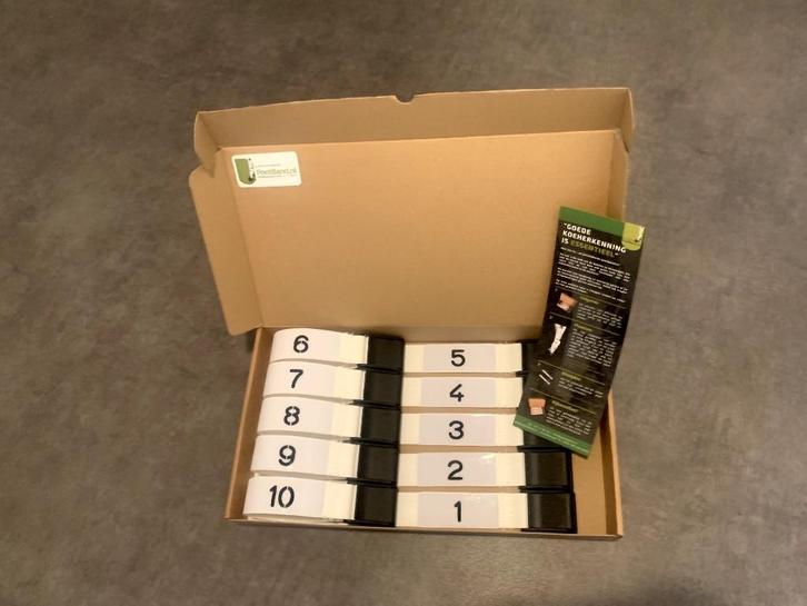 Proefpakket pootband - 10 koebanden, Dieren en Toebehoren, Overige Dieren-accessoires, Nieuw, Verzenden