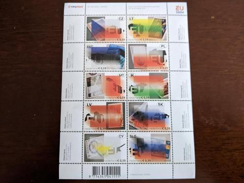 NL 2004; velletje (10) UITBREIDING EUROPESE UNIE, Postzegels en Munten, Postzegels | Nederland, Postfris, Na 1940, Verzenden