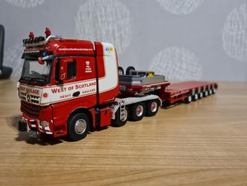 West of Scotland MB Arocs Bigspace 8x4 Nooteboom MCO-PX beschikbaar voor biedingen
