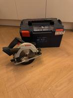 Bosch GKS 18V-57 G Cirkelzaag met lader (Zonder Accu), Gebruikt, Cirkelzaag, Ophalen of Verzenden, 30 tot 70 mm