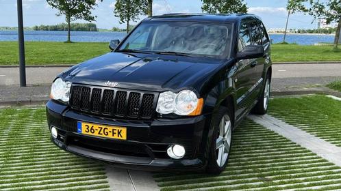 Jeep Grand Cherokee 6.1 I SRT AUT 2008 Zwart, Auto's, Jeep, Bedrijf, Grand Cherokee, 4x4, ABS, Achteruitrijcamera, Adaptieve lichten