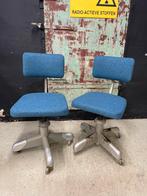 Gispen, Ophalen, Zo goed als nieuw, Blauw, Bureaustoel