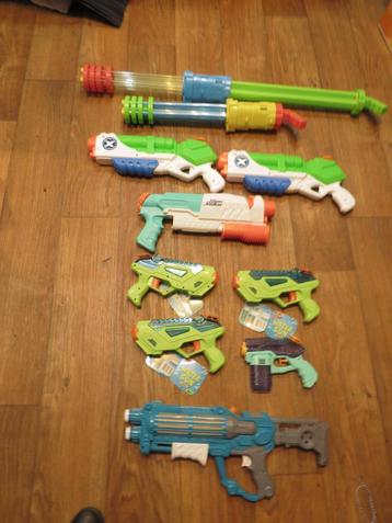 diverse waterpistolen x shot nerf en merkloze beschikbaar voor biedingen