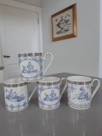 Mokken Villeroy en Boch Azurea, 4 beschikbaar in nieuwstaat, Huis en Inrichting, Keuken | Servies, Ophalen of Verzenden, Zo goed als nieuw