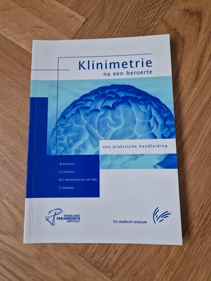 Klinimetrie na een beroerte - Praktische Handleiding, Boeken, Studieboeken en Cursussen, Zo goed als nieuw, HBO, Beta, Verzenden