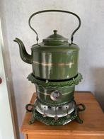 Petroleumstel met ketel, Ophalen