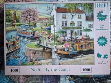 Hop Legpuzzel - By the Canal - 1000 stukjes beschikbaar voor biedingen
