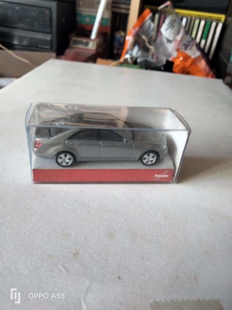Mercedes benz ss klasse herpa 1.87, Hobby en Vrije tijd, Modelauto's | 1:87, Ophalen of Verzenden, Zo goed als nieuw, Auto, Herpa