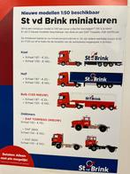 St vd Brink DAF XG+ met bulkoplegger 1:87, Overige merken, St vd Brink, St vd Brink, Nieuw