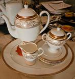 Wedgwood Paris koffiepot roomstel gebakstel 6 bordjes nieuw, Ophalen of Verzenden