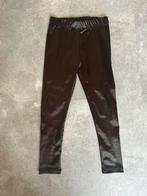 Glimmende zwarte legging 110/116, Broek, Meisje, Ophalen of Verzenden, Zo goed als nieuw