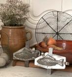 Brocante oude chocoladevorm / chocolademal Vis, Verzenden