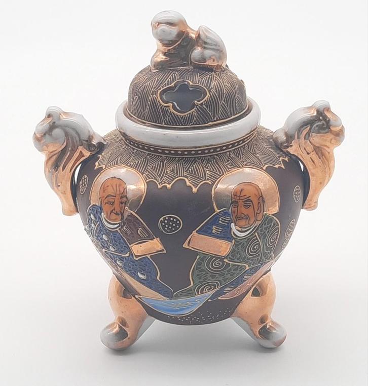 Vintage Japanse geurpot Satsuma, Antiek en Kunst, Antiek | Porselein, Ophalen of Verzenden