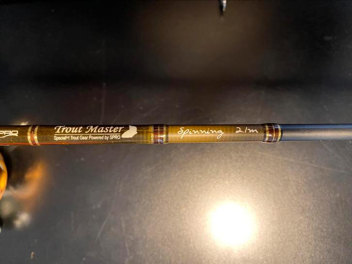 Spro Trout Master ultra light Combo, Watersport en Boten, Hengelsport | Roofvissen, Zo goed als nieuw, Werphengel, Ophalen of Verzenden