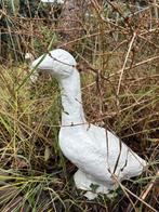 Betonnen Ganzen Tuinornament - Set van Twee, Tuin en Terras, Ophalen, Gebruikt, Beton, Dierenbeeld