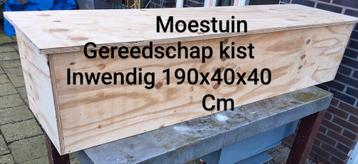 Tuinkisten tuinberging moestuin gereedschap kisten tuinbox beschikbaar voor biedingen