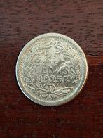 munt Nederland 25 cent 1925 zilver, Postzegels en Munten, Munten | Nederland, Zilver, 25 cent, Ophalen of Verzenden, Koningin Wilhelmina